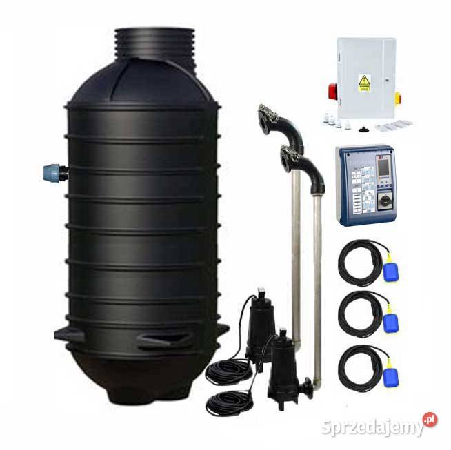 PRZEPOMPOWNIA ŚCIEKÓW DWUPOMPOWA DN1200 H2100 sprzedam