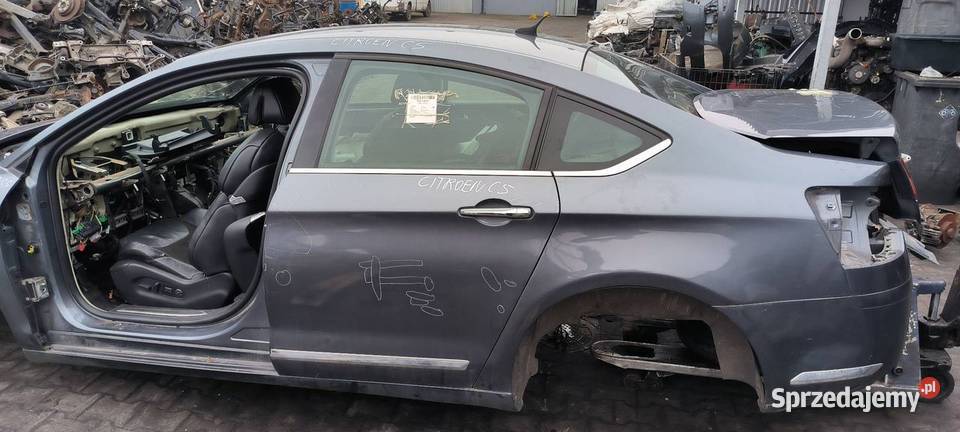 DRZWI LEWE TYŁ CITROEN C5 osobowe Części samochodowe Lipno sprzedam