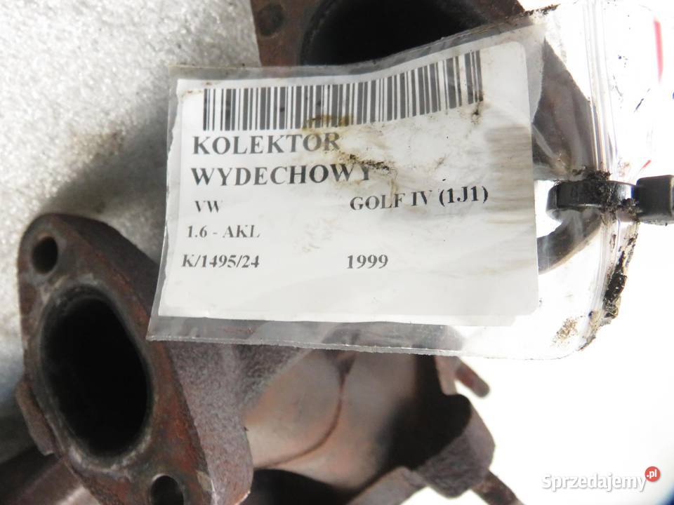 KOLEKTOR WYDECHOWY VW GOLF IV 16 06A253033H osobowe Kolektory wydechowe