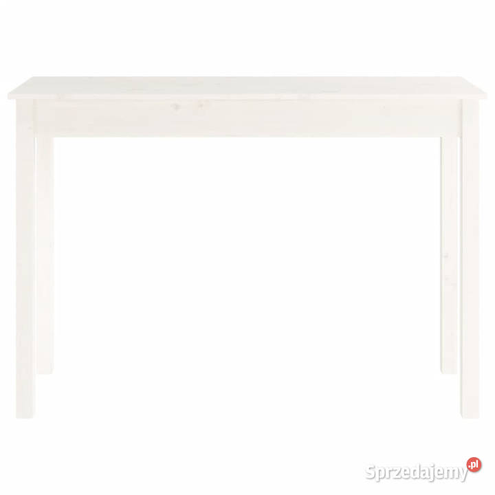 Stolik konsolowy biały 110x40x75 lite drewno mazowieckie Warszawa
