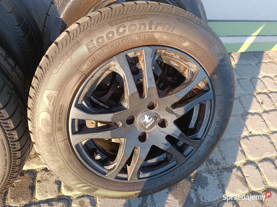 Alufelgi 4x100 15 opony letnie Klukowa Huta