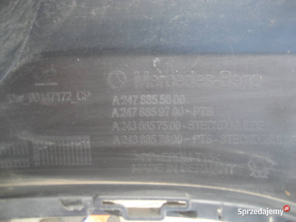 mercedes GLB x247 247 w247 1925r zderzak tył amg wielkopolskie