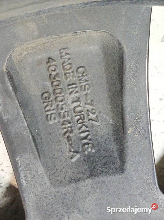 FELGA ALUMINIOWA R16 4X100 ET40 OC60MM 65JX16CH4 aluminiowe