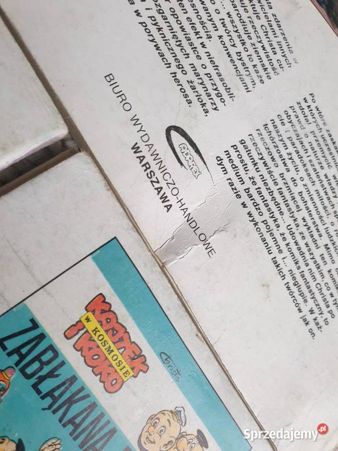 Kajtek i Koko w Kosmosie 3 albumy Janusz Christa Rok wydania 1991 Gdynia