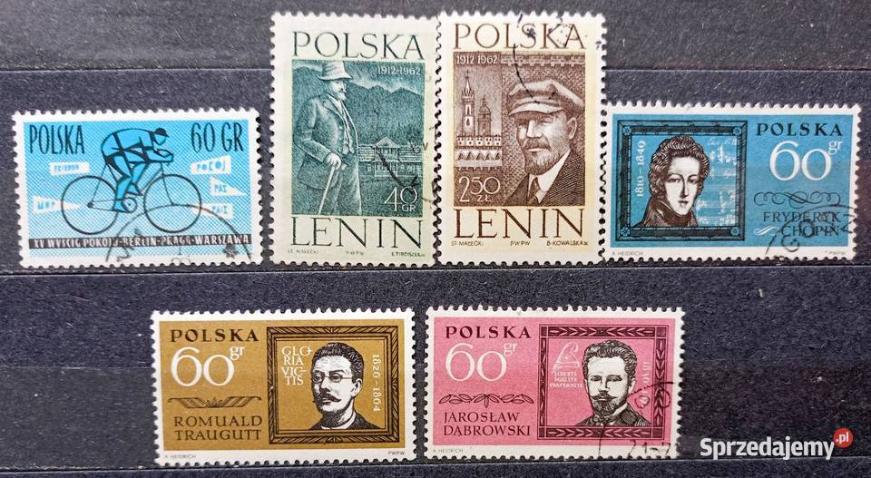L Znaczki polskie 1962 II kwartał łódzkie Leźnica Wielka-Osiedle