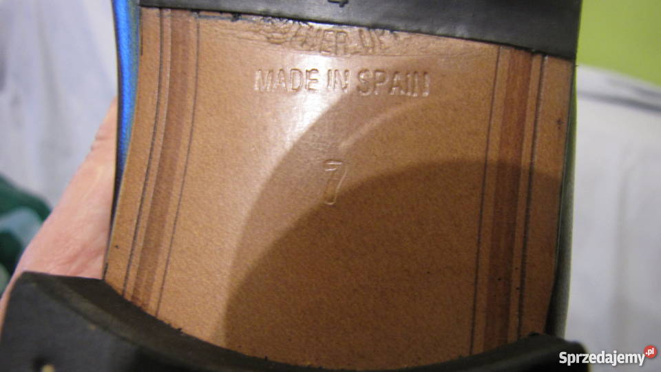 Markowe buty skórzane hiszpańskie Roland Cartier Półbuty
