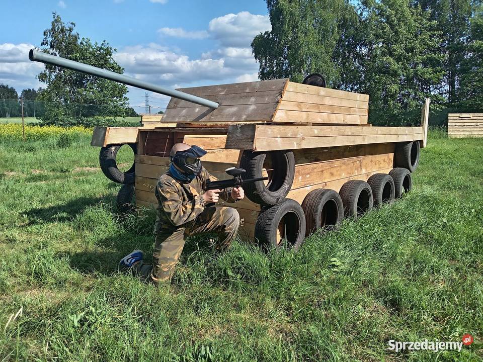 Paintball dzieci dorosłych urodziny kawalerski Podstoła
