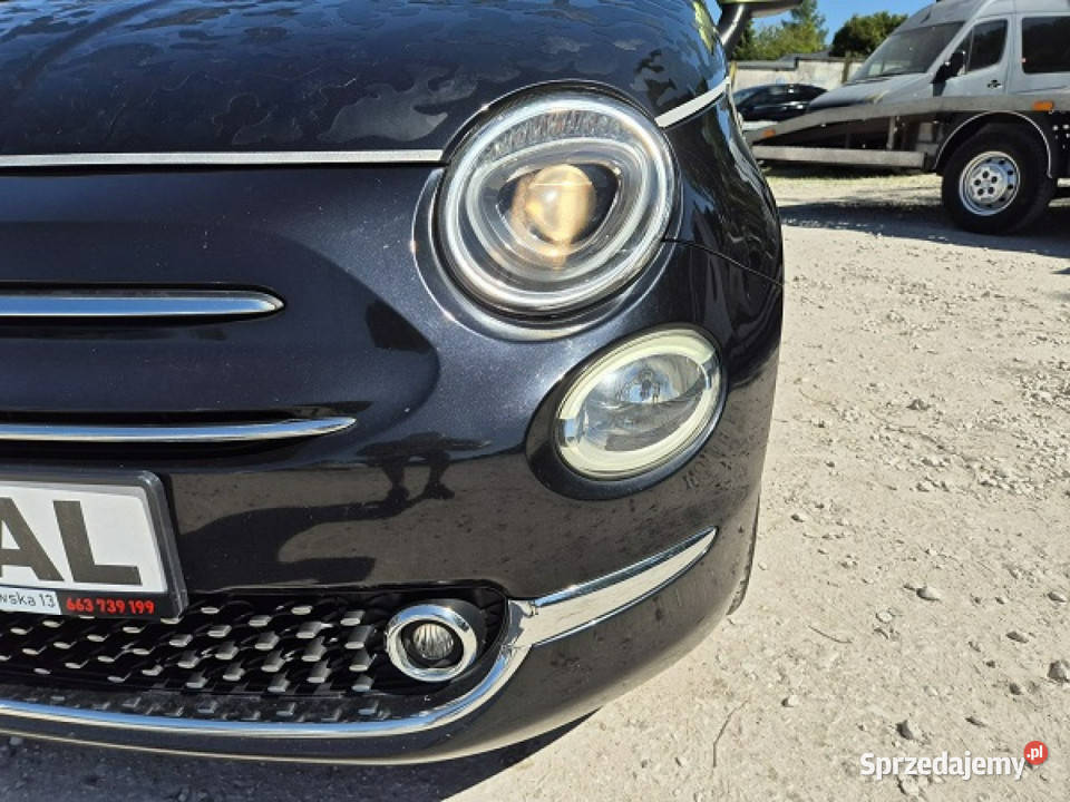Fiat 500 Navi Super stan I 2007 elektryczne lusterka
