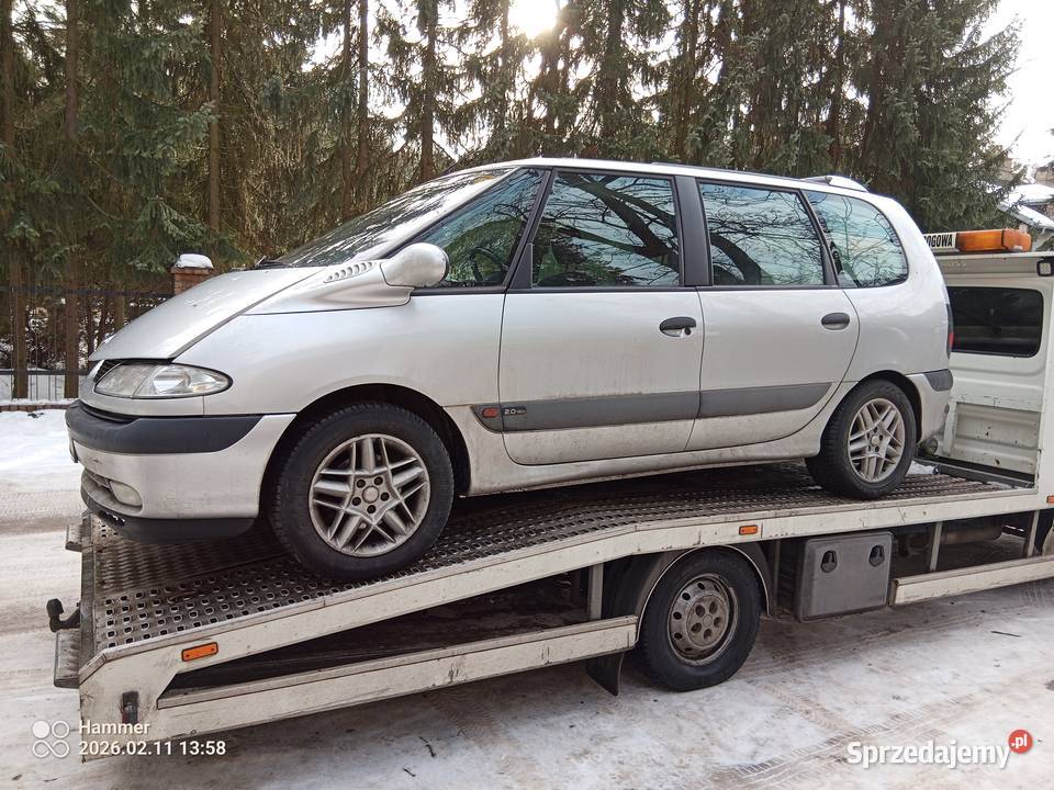 Renault Espace III Tylna szyba uchylnastała Warszawa