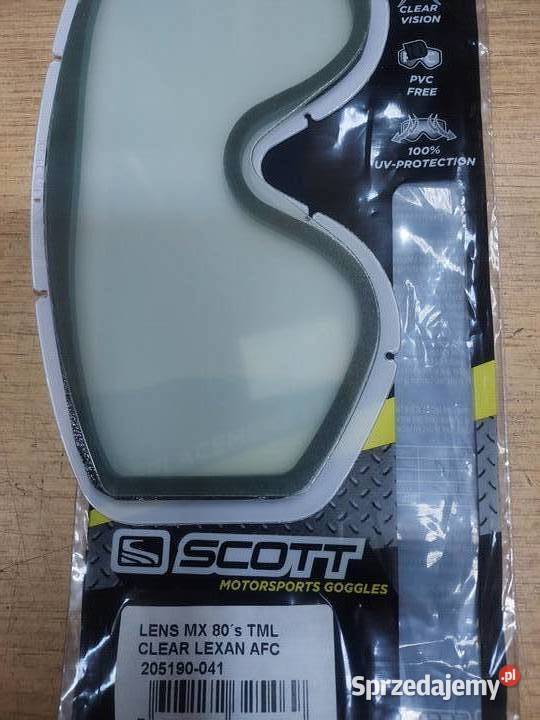 Szybka gogli Scott MX 80 S TML LEXAN AFC LENS Kielce