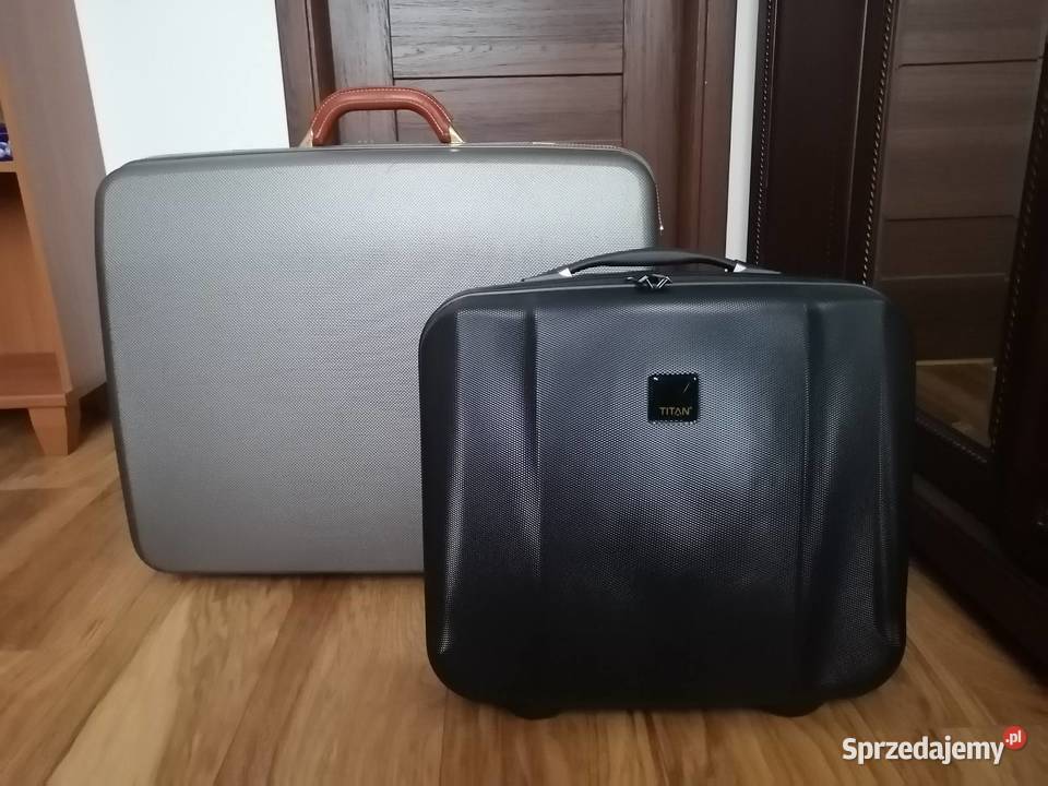 Walizki znanych firm Samsonite i Titan sprzedam