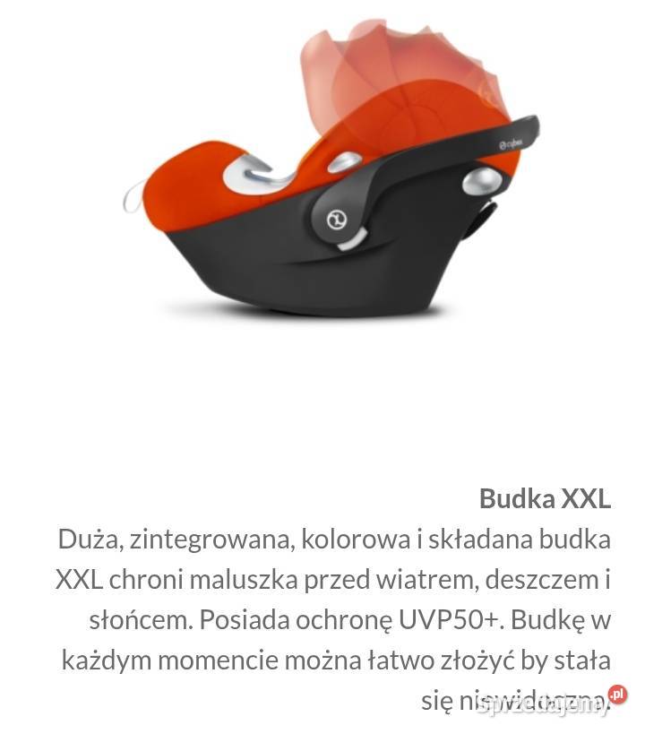 Fotelik samochodowy Cybex Aton Q isofix baza Rzeszów