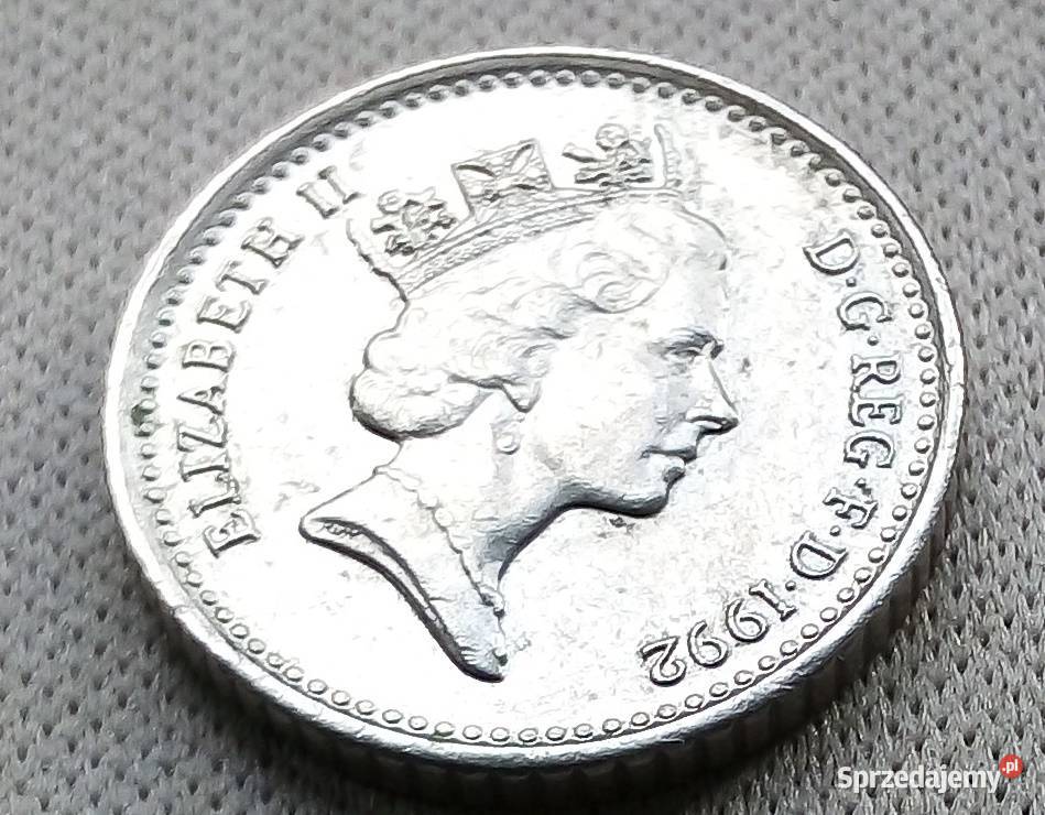 WIELKA BRYTANIAFIVE PENCE1992 r Legionowo