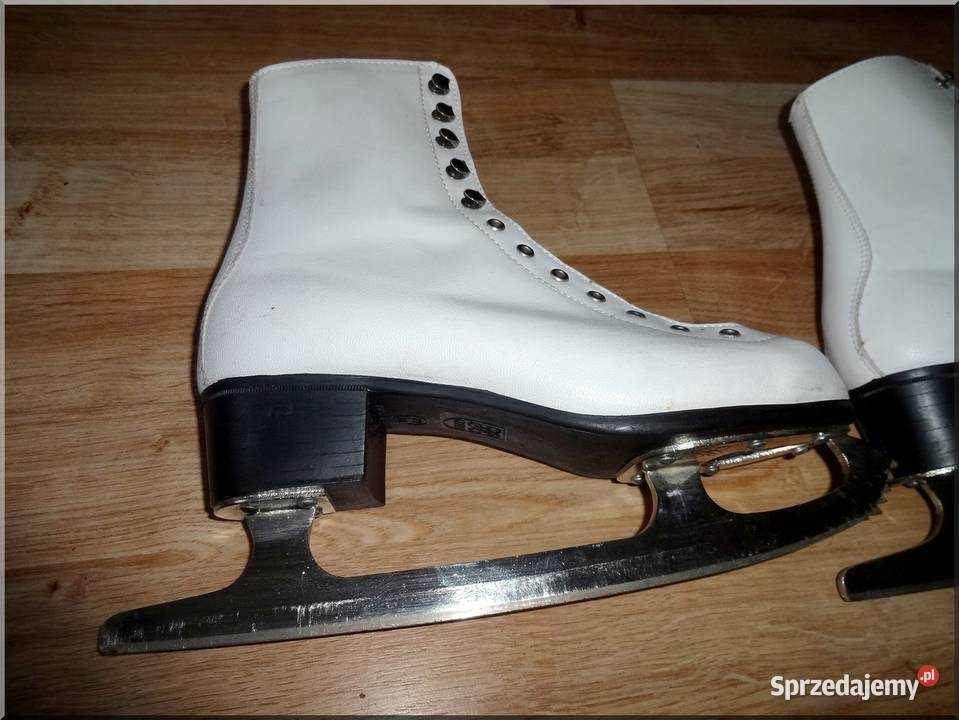 Łyżwy białe 22 34 sprzedam