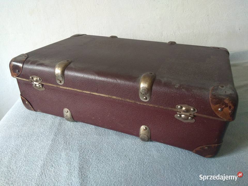 Stara walizka przedwojenna albo PRL 55 x 33 mazowieckie