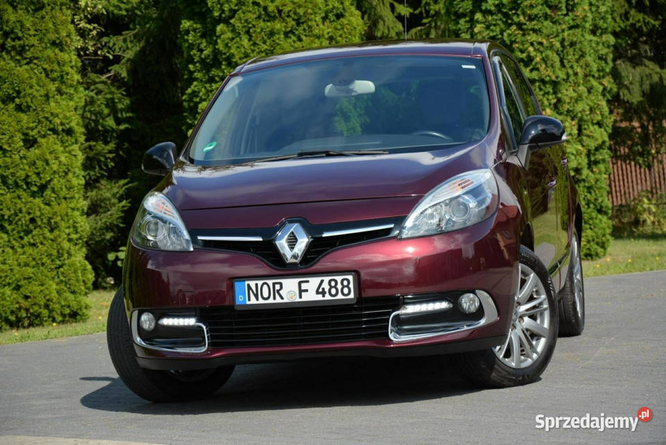 Renault Scenic 12Tce132 Lift Bose Navi RLink czujnik zmierzchu Ostrów Mazowiecka