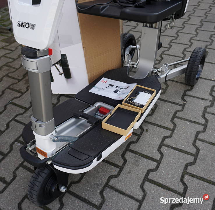 Skuter inwalidzki elektryczny składany wózek Łańcut