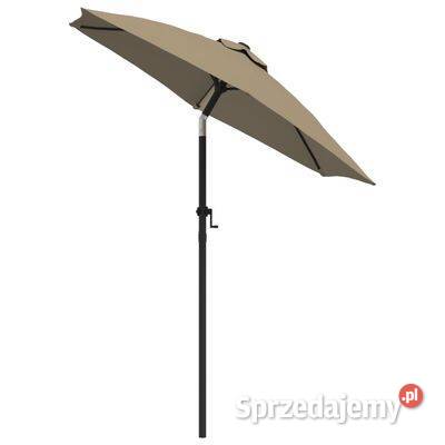 vidaXL Parasol taupe 200 x 224 aluminiumsku47207 Warszawa