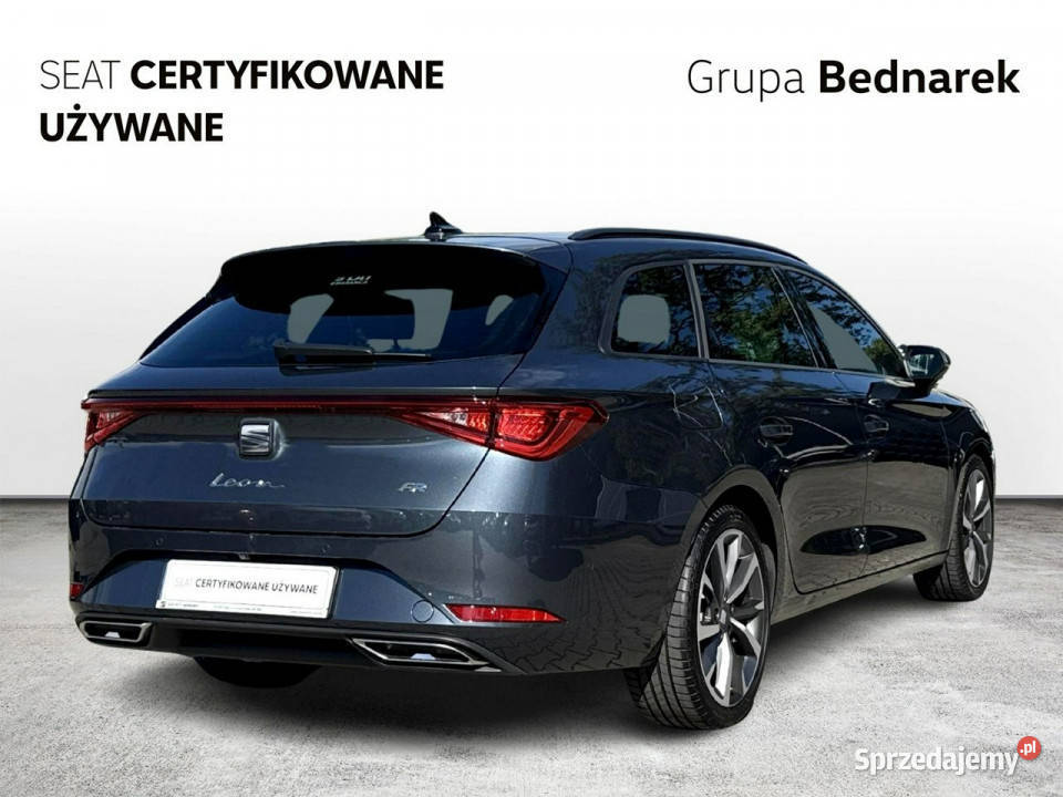 Seat Leon Bezwypadkowy Salon Polska Serwis ASO światła LED łódzkie Łódź