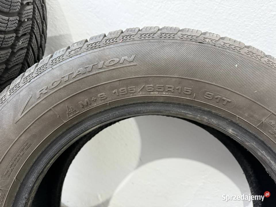 Sprzedam Dwie Opony Zimowe 19565R15 Stan
