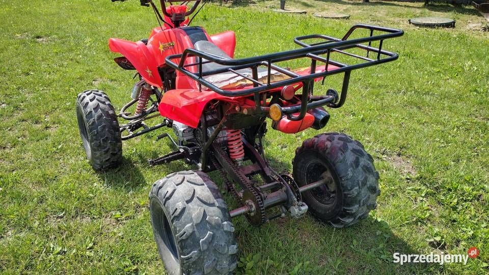 Quad Bashan 200cc przyczepka plug do odśnieżania 200cm3 Książ Mały