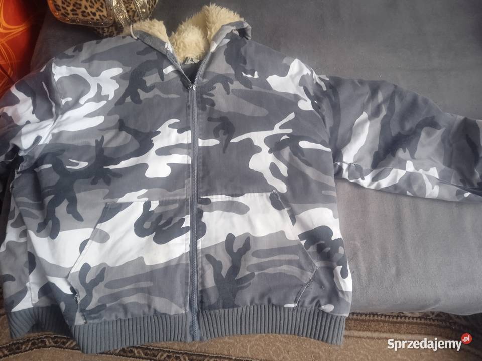 2duze KURDKIzimowa dwustronna ciepla leeka tanio Odzież i bielizna męska śląskie