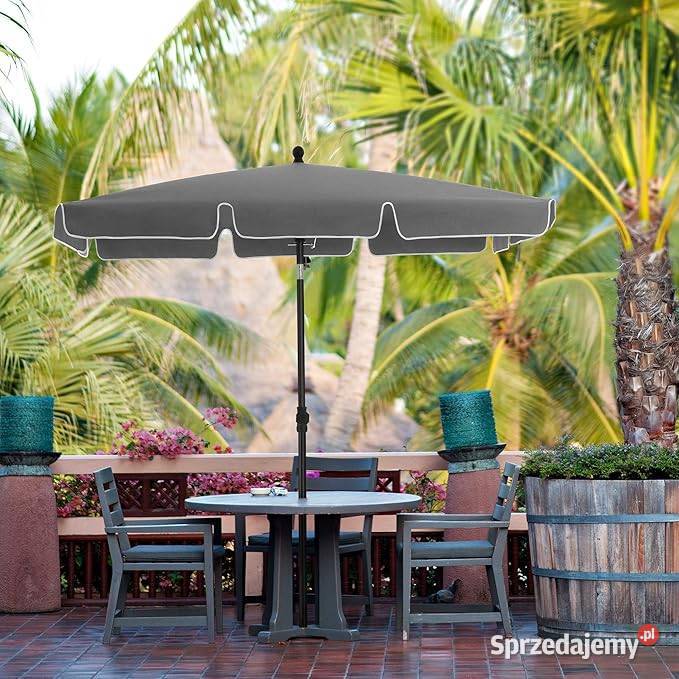 Parasol przeciwsłoneczny prostokątny 200 x 125 Wyrzeka