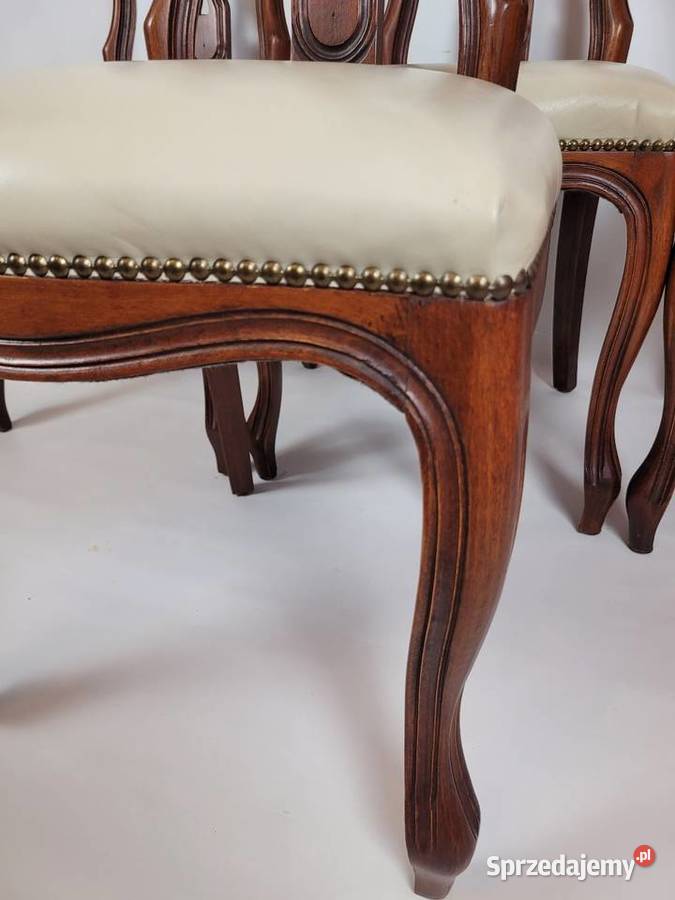 4 Krzesła w stylu Anne Queen Białogard