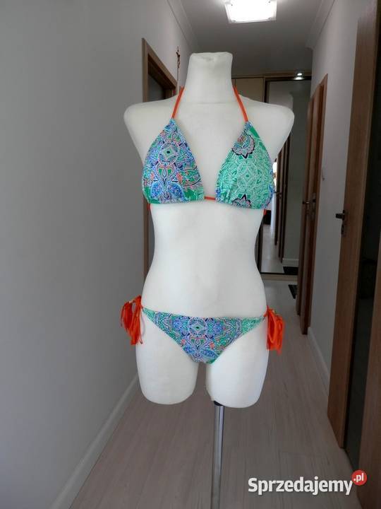 Strój Kąpielowy Bikini Trójkątne Miseczki Inna marka Łomża