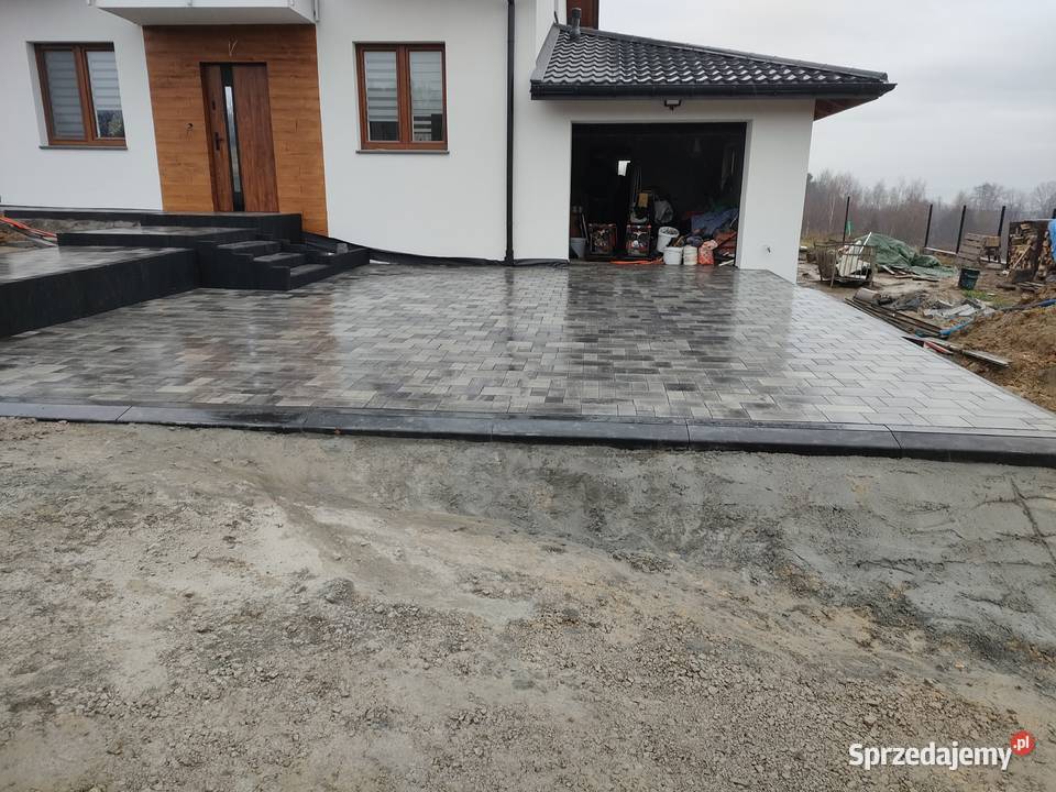 Układanie kostki brukowej Ropczyce Sędziszów usługi budowlane