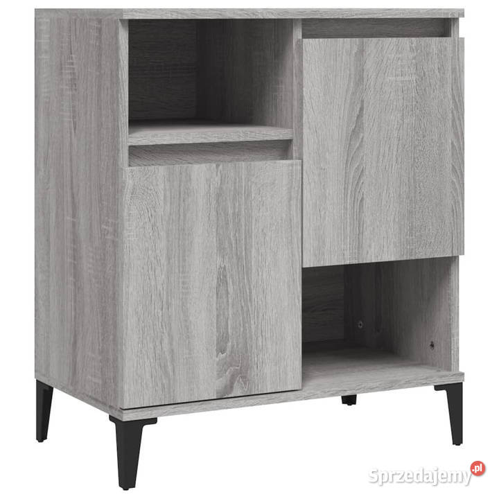 Komoda szary dąb sonoma 60x35x70 materiał Dom i Ogród mazowieckie Warszawa
