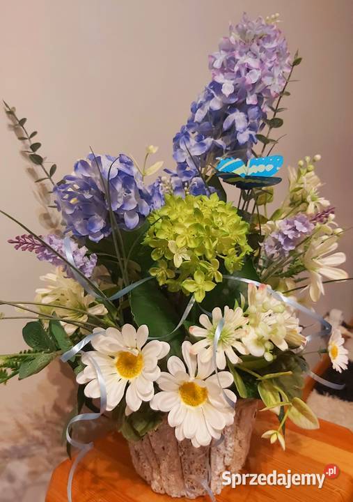 Dekoracja ze sztucznych kwiatów Dom i Ogród Gdańsk