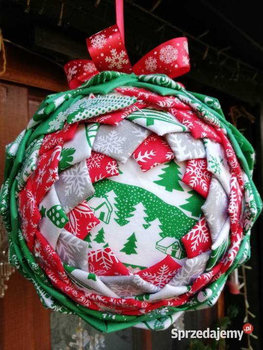 Bombka 30 ozdoba świąteczna Boże Narodzenie wielokolorowy Kraków sprzedam