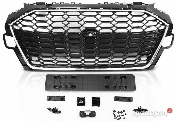 GRILL AUDI A4 B9 20 CHROM BLACK PDC