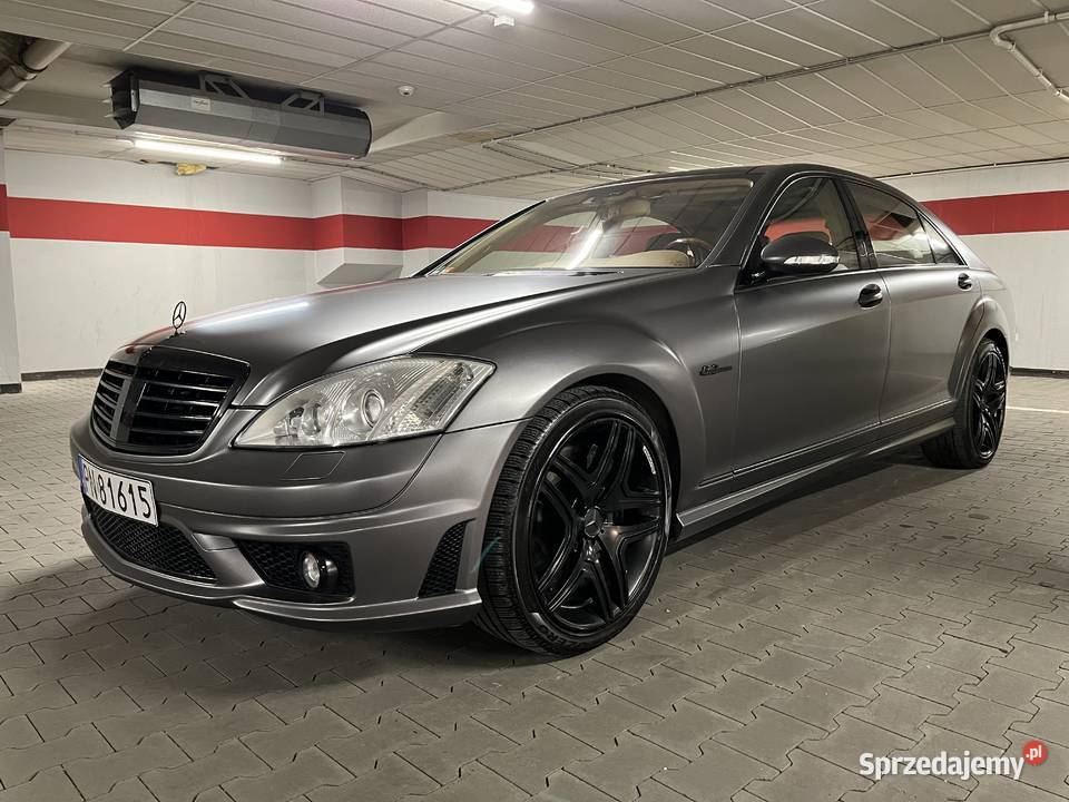 MercedesBenz SKlasa W221 S63 AMG LONG 525 Poznań