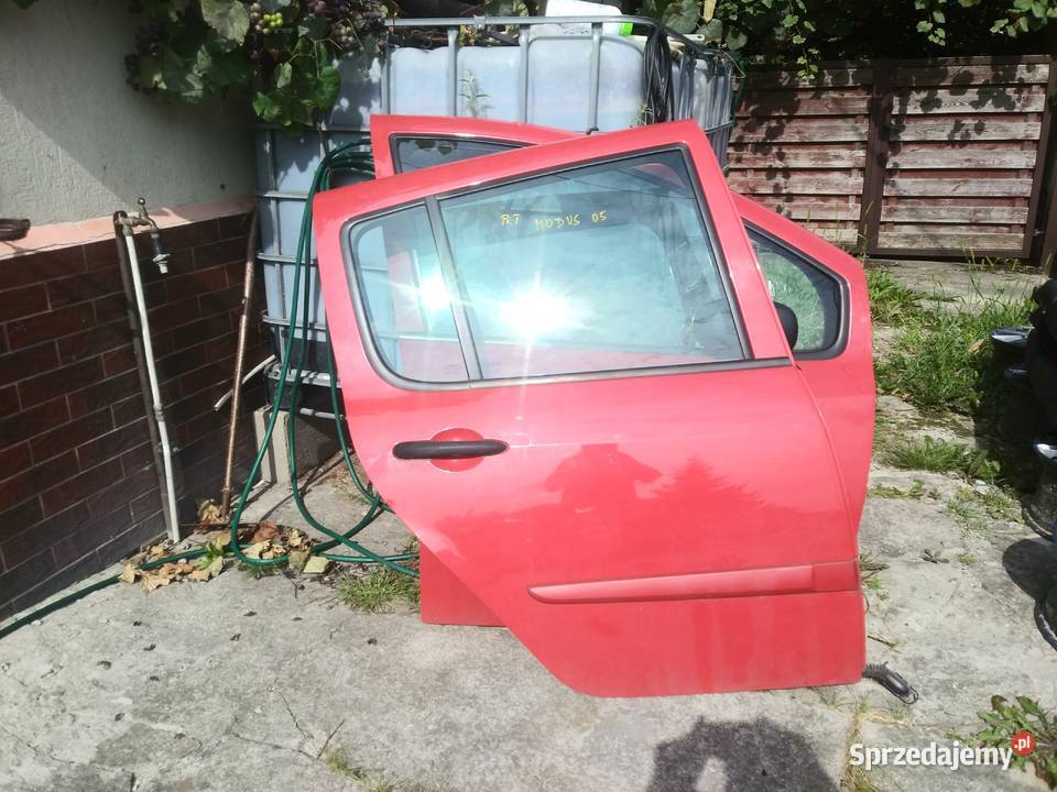 Renault Modus drzwi prawe OV797 przód tył Dębno