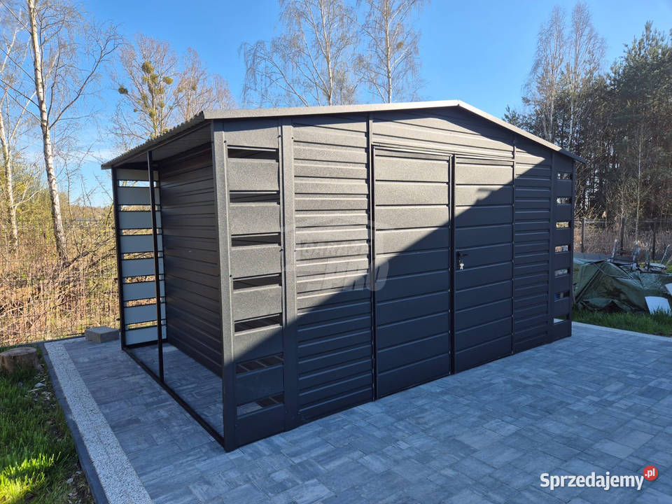 Schowek Domek Ogrodowy 3x3 2x wiata 05 Brama Siedlce
