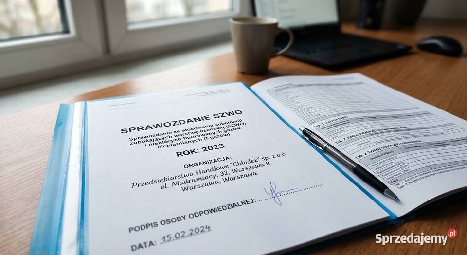 Raport SZWO i FGazy warsztatu klimatyzacja Wrocław