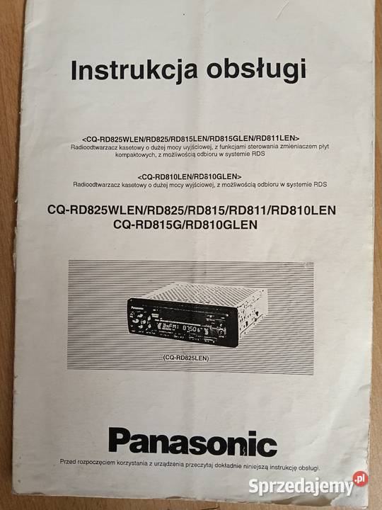 Katalogi folder radia samochodowe elektronika Bieruń