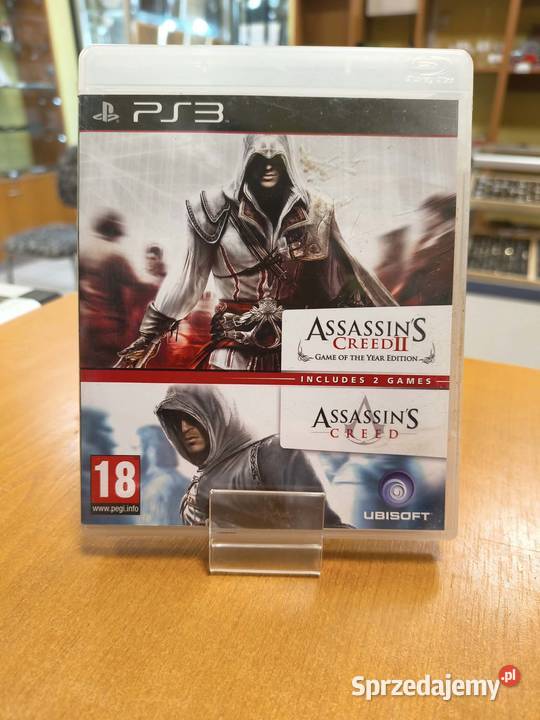 Pakiet Assassins Creed 1 i 2 Game of the Year 3 warmińsko-mazurskie Elbląg