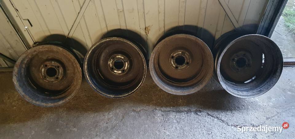 4x 13 4x100 ET 38 55Jx13H2 felgi stalowe WYSYŁKA Motoryzacja Pobiedziska