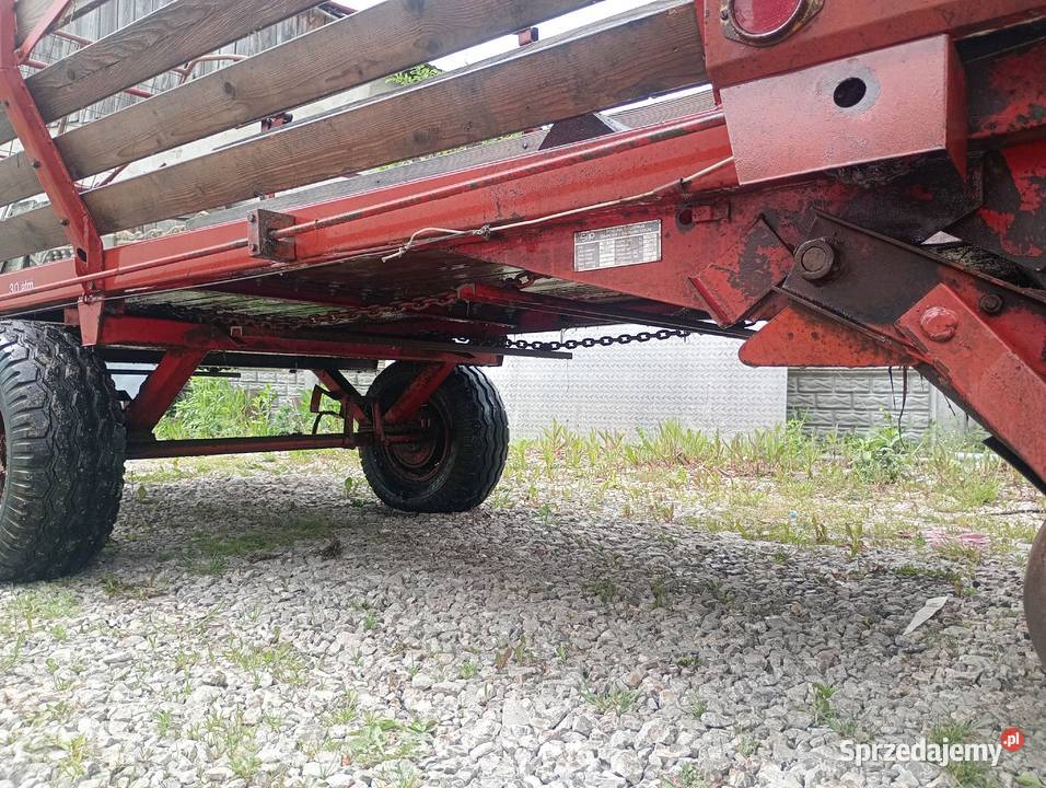 Przyczepa samozbierająca przyczepak rama Rusinów