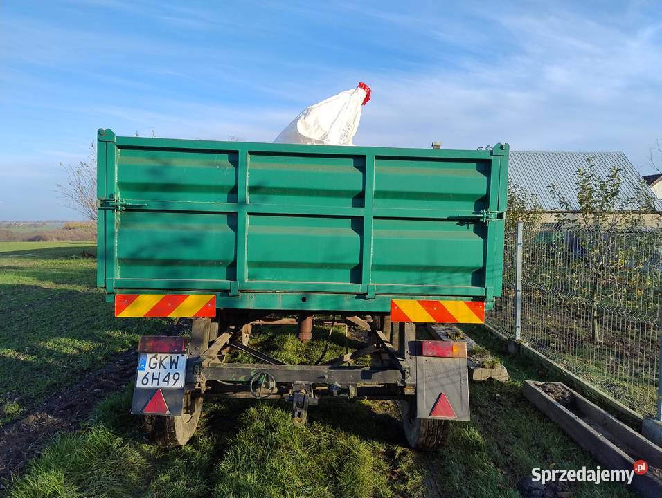 Przyczepad47 przyczepy d47 nieuszkodzony Szarnoś sprzedam