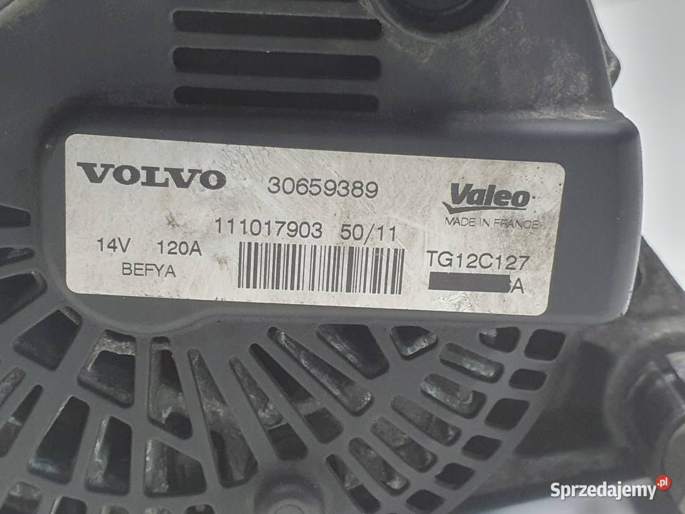 ALTERNATOR Volvo S40 II V50 16 D D2 30659389 Chełm
