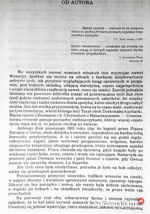 Rzym Nerona Józef Ignacy Kraszewski Rok wydania 1987 Chełm sprzedam