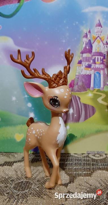 Lalka Enchantimals Queen Daviana z pupilem Dla Dziecka Zabrzeg