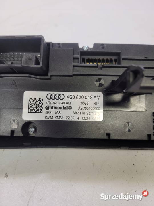 PANEL KLIMATRONIK AUDI A6 C7 A7 4G0820043AM Przystajń sprzedam