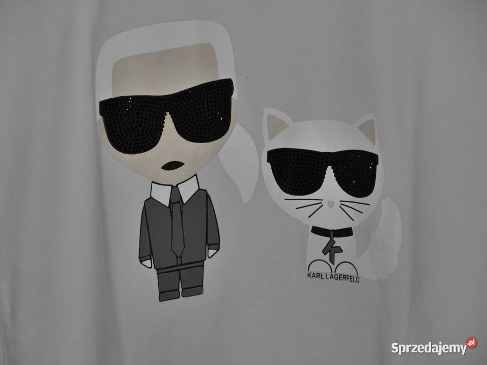Karl Lagerfeld piękna bluzeczka cyrkonie 36 S