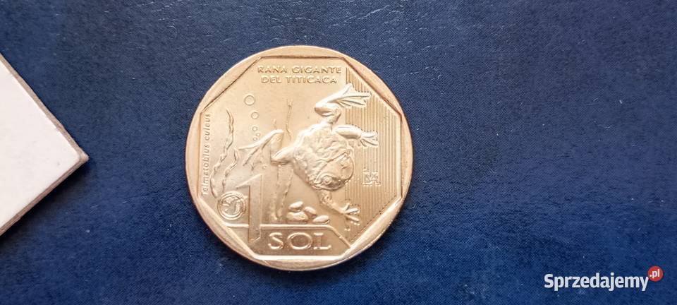 Stare monety 1 sol 2019 Peru podkarpackie Lesko sprzedam