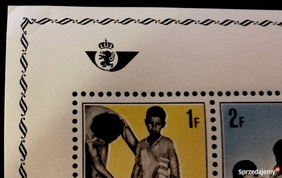 Znaczek Belgia 1967 Aid to refugees Gdańsk sprzedam
